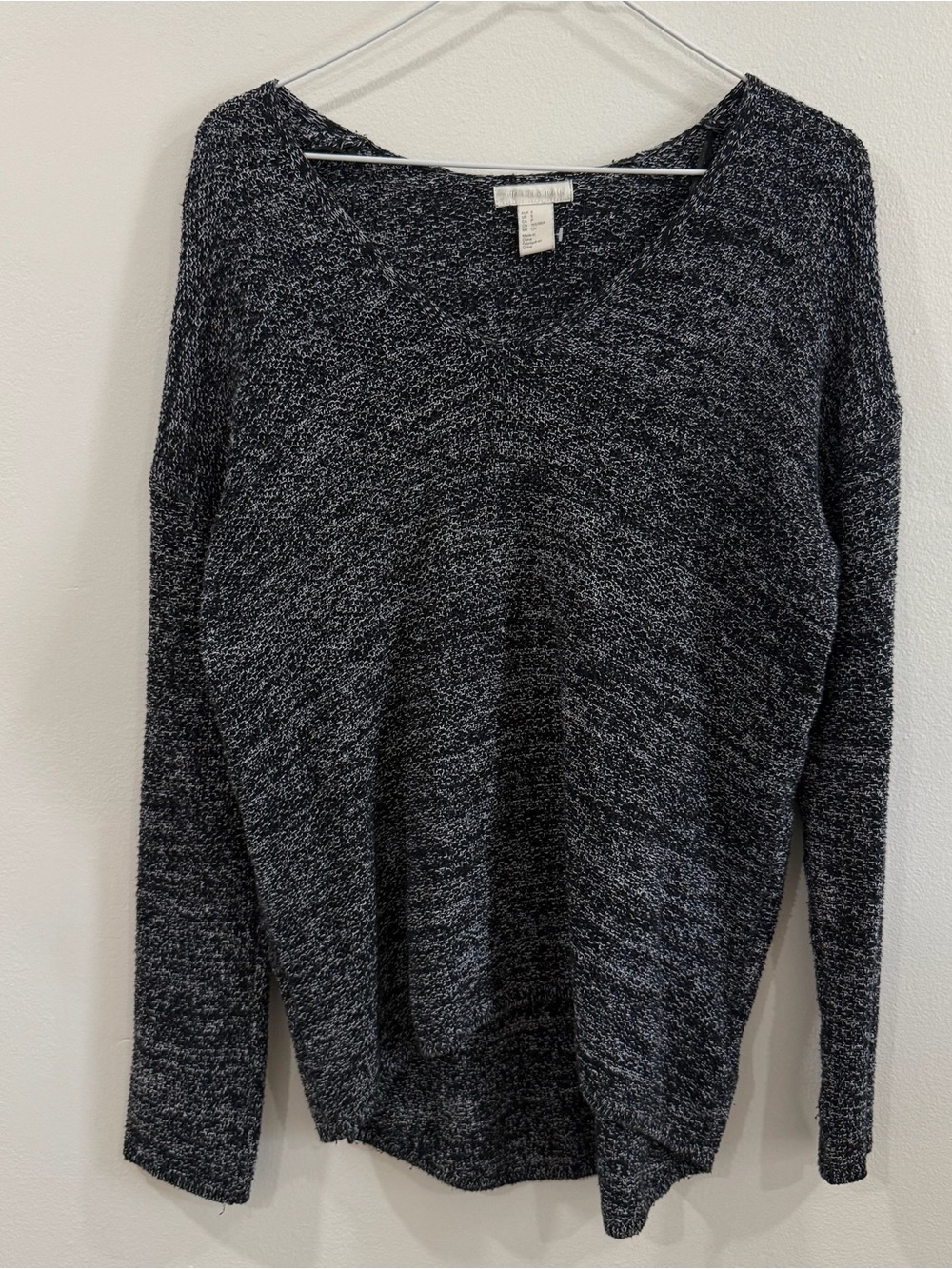 Black & White Knit Sweater